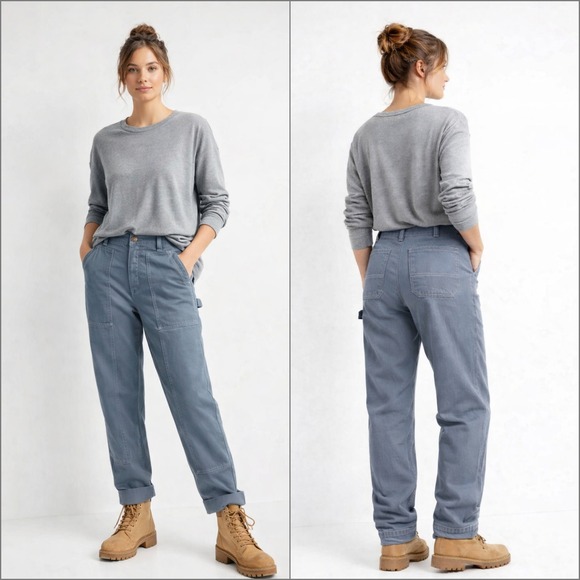 Old Navy Pants - NWT Utilitarian Chic High Rise Straight Leg Carpenter Utility Pants‎ 18 Y2K Chic